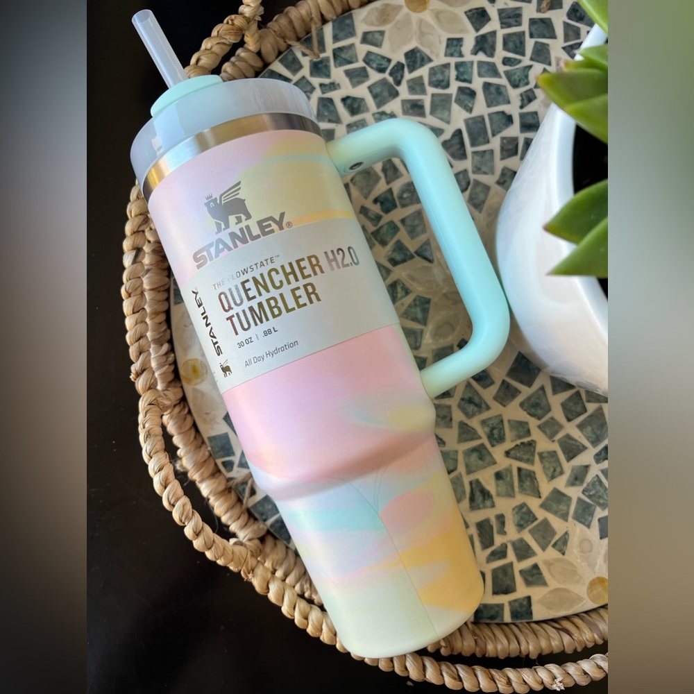 WARM SERENE BRUSHSTROKES Stanley 30 oz. Quencher H2.0 FlowState Tumbler